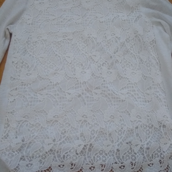 Sundance linen embroidered lace eyelet - Picture 6 of 8
